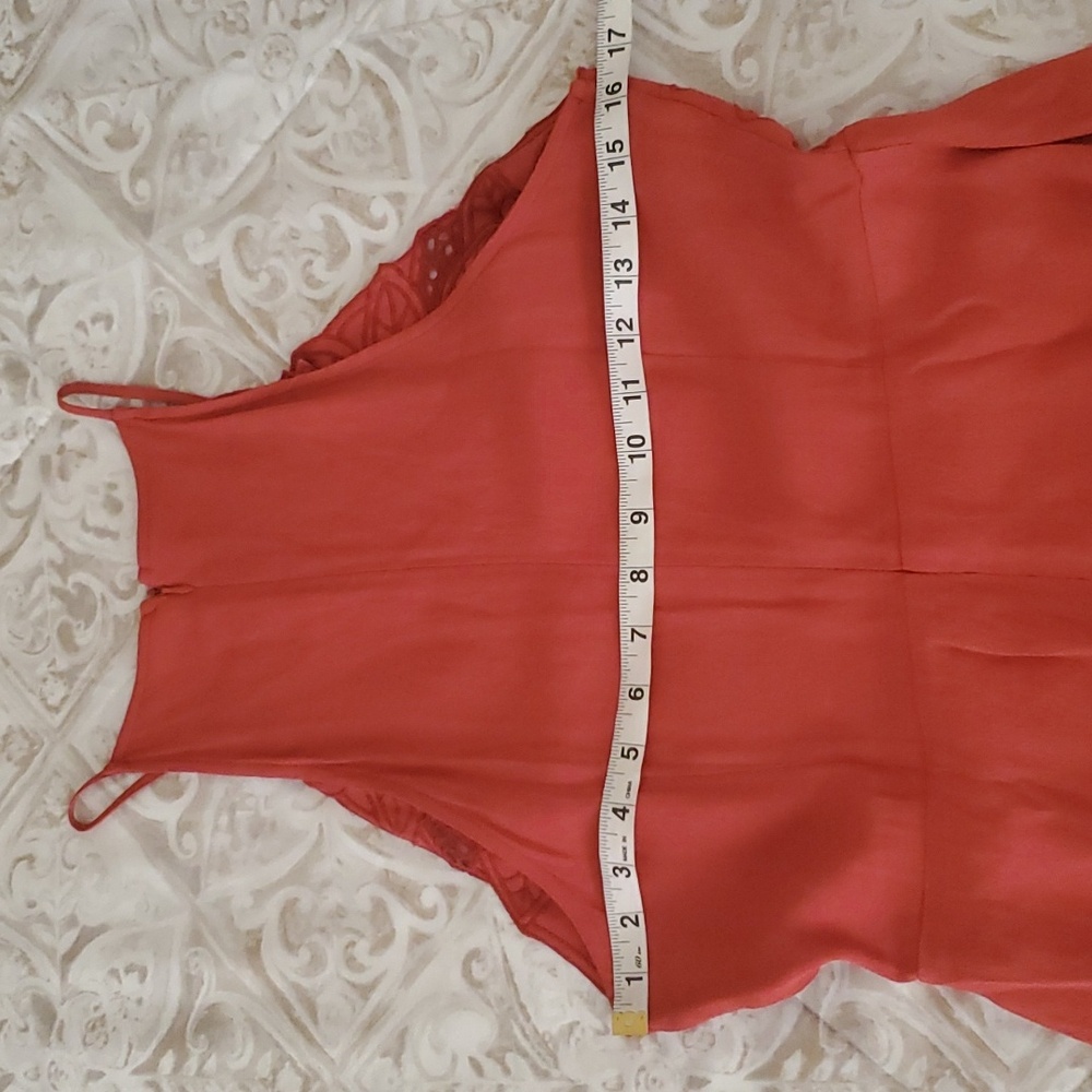 Astr The Label Rust Color Embroidered Halter Dres… - image 8